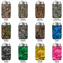 DC1000MO4CP Mossy Oak® Camo Can Cooler With Full Color Custom Imprint